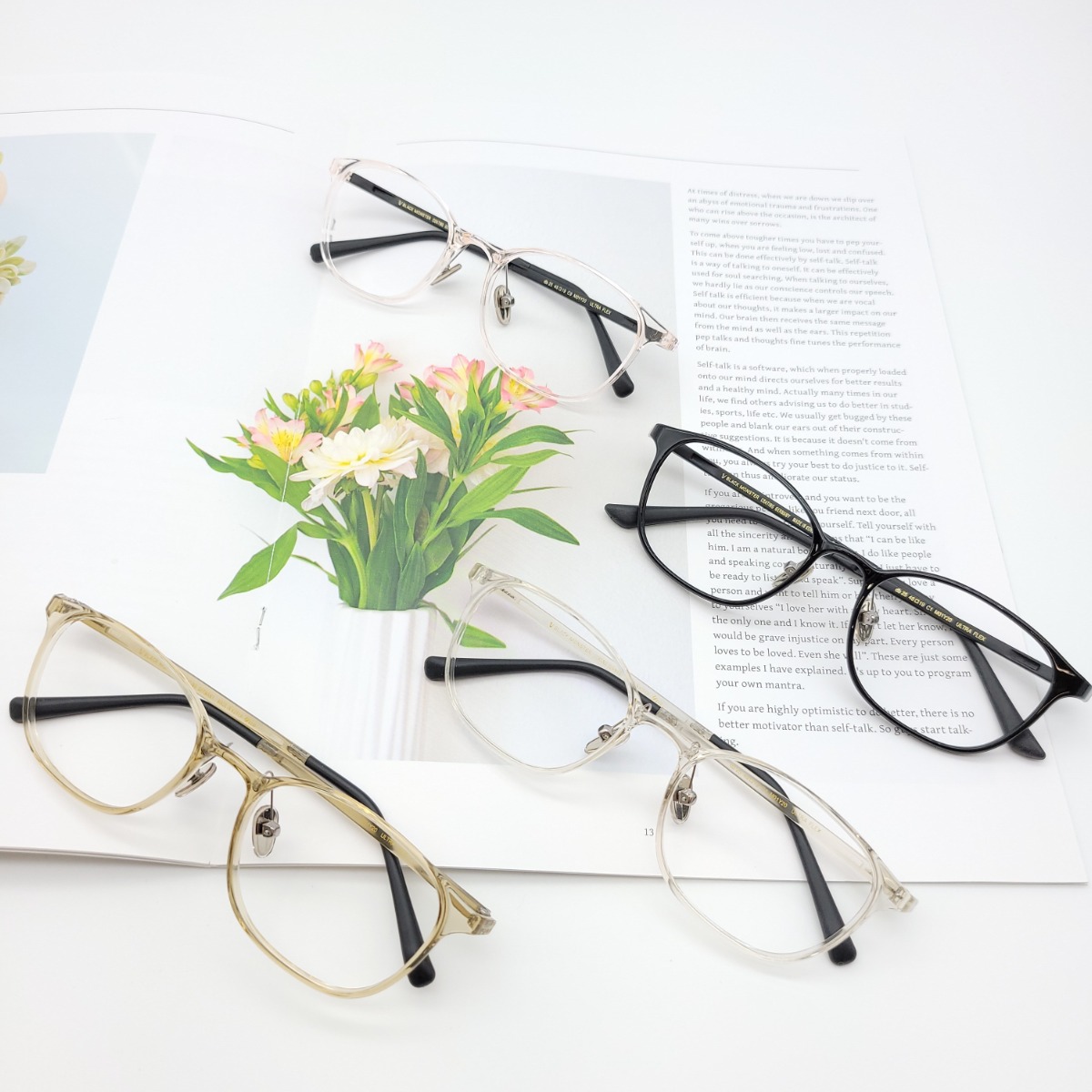 블랙몬스터 db25 7g 48사이즈 가벼운 남자 여자 초경량 뿔테 안경테 84,900원