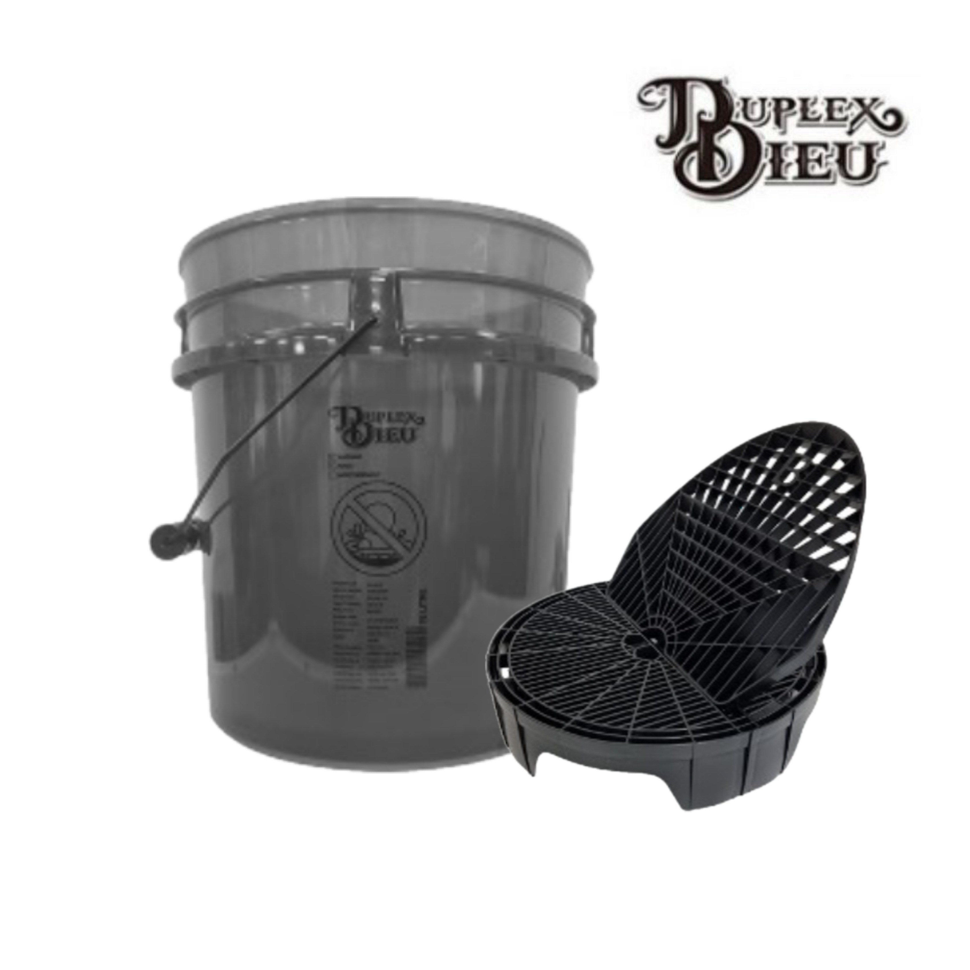듀플렉스 듀 세차 버킷(18L) & 그릿가드(더트가드+워시보드 결합형) 세트 18,800원