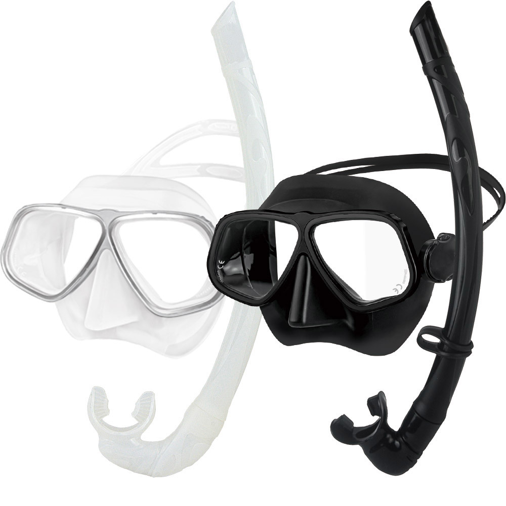 스네프 블루홀 알루미늄프레임 프리다이빙 스노쿨링 마스크세트 49,890원