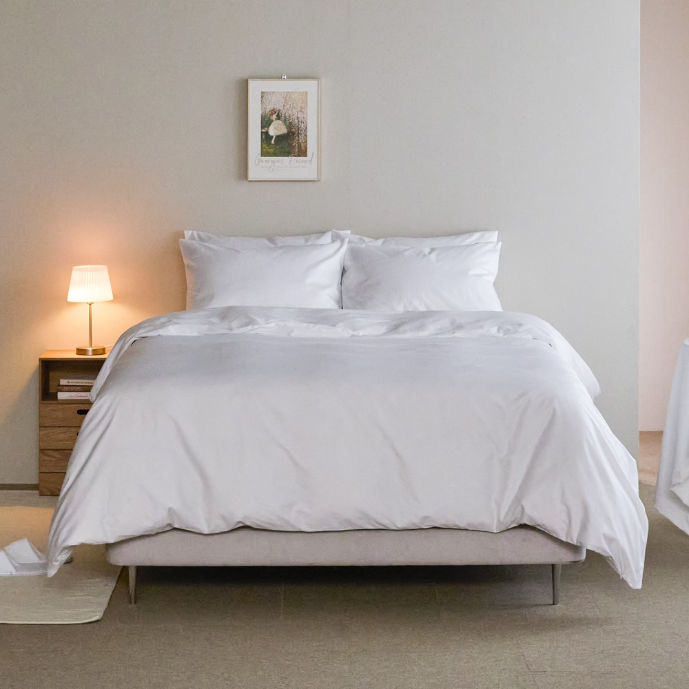 바운티풀 특급호텔침구 60수 사틴면 100% 300T 이불커버 솔리드 SS/Q/K(12컬러) 50,310원