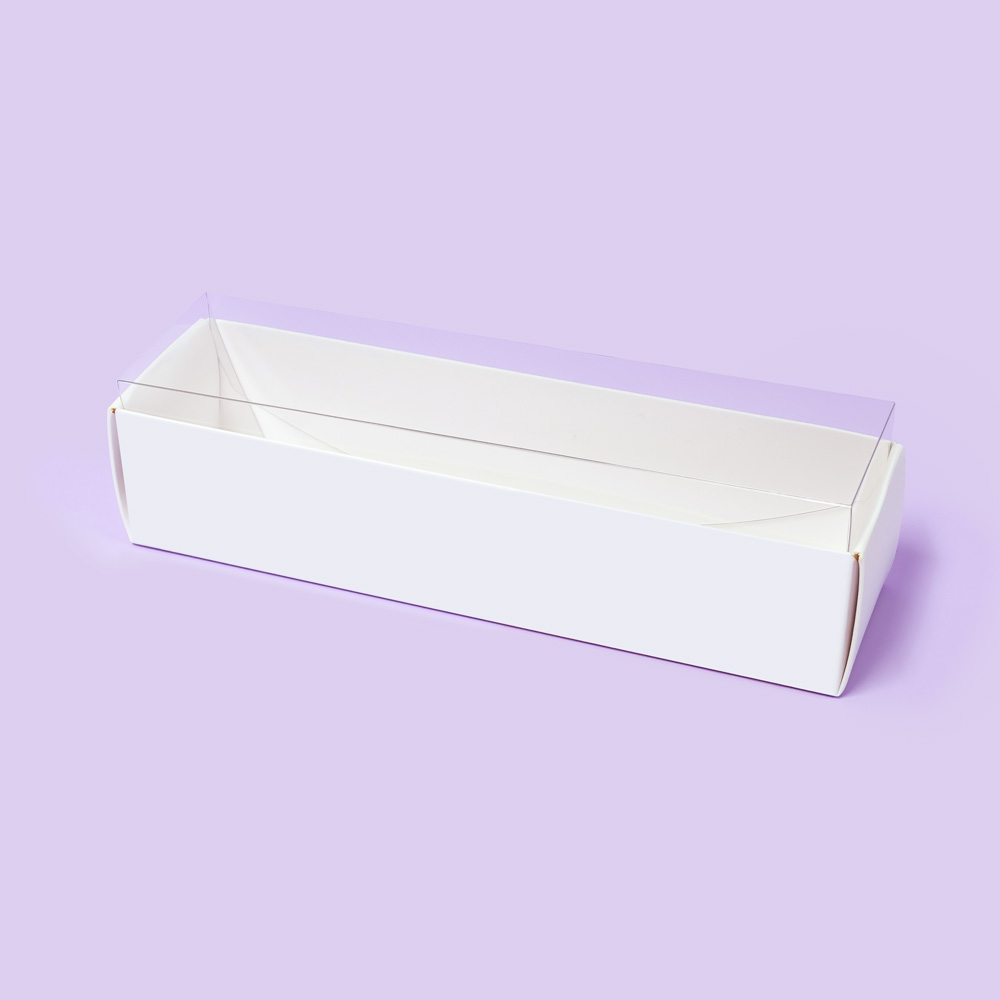 제이팩토리 마카롱박스 디저트포장 PET뚜껑포함 케이스 5구 화이트 33,000원