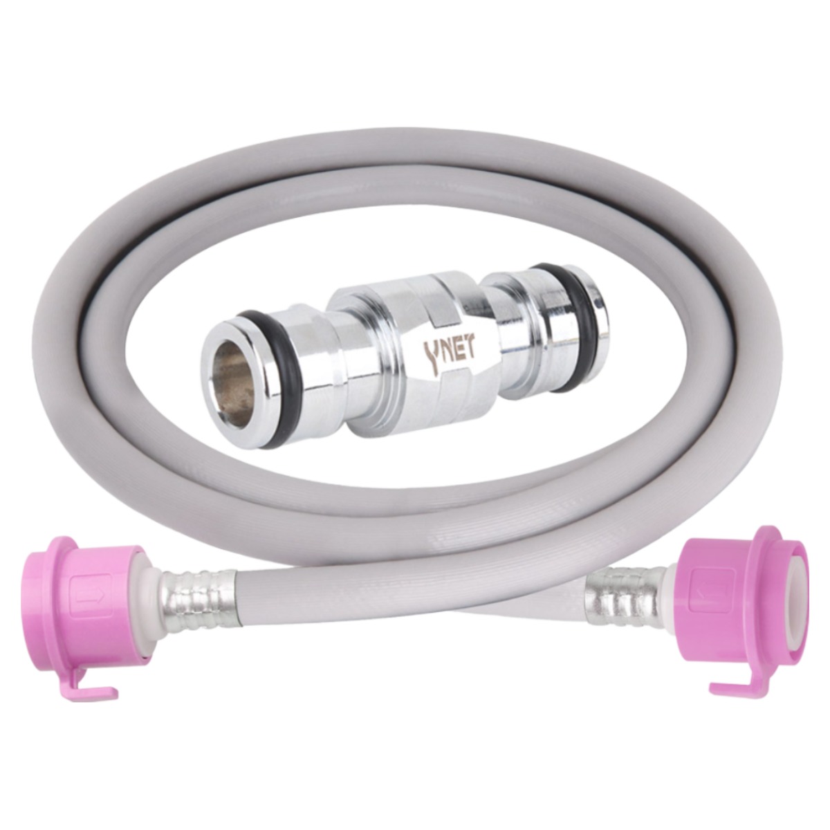 국산 원터치 연장용 PVC 세탁기호스 2M 8,700원