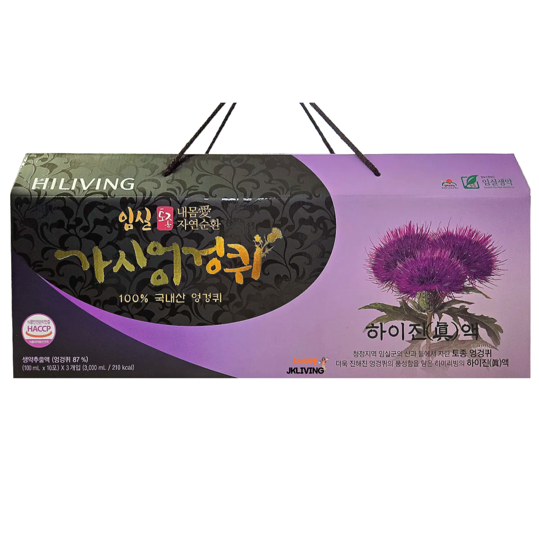 하이리빙 하이진액 (30포x1박스) 임실 가시엉겅퀴 100% 생약추출물 570,000원