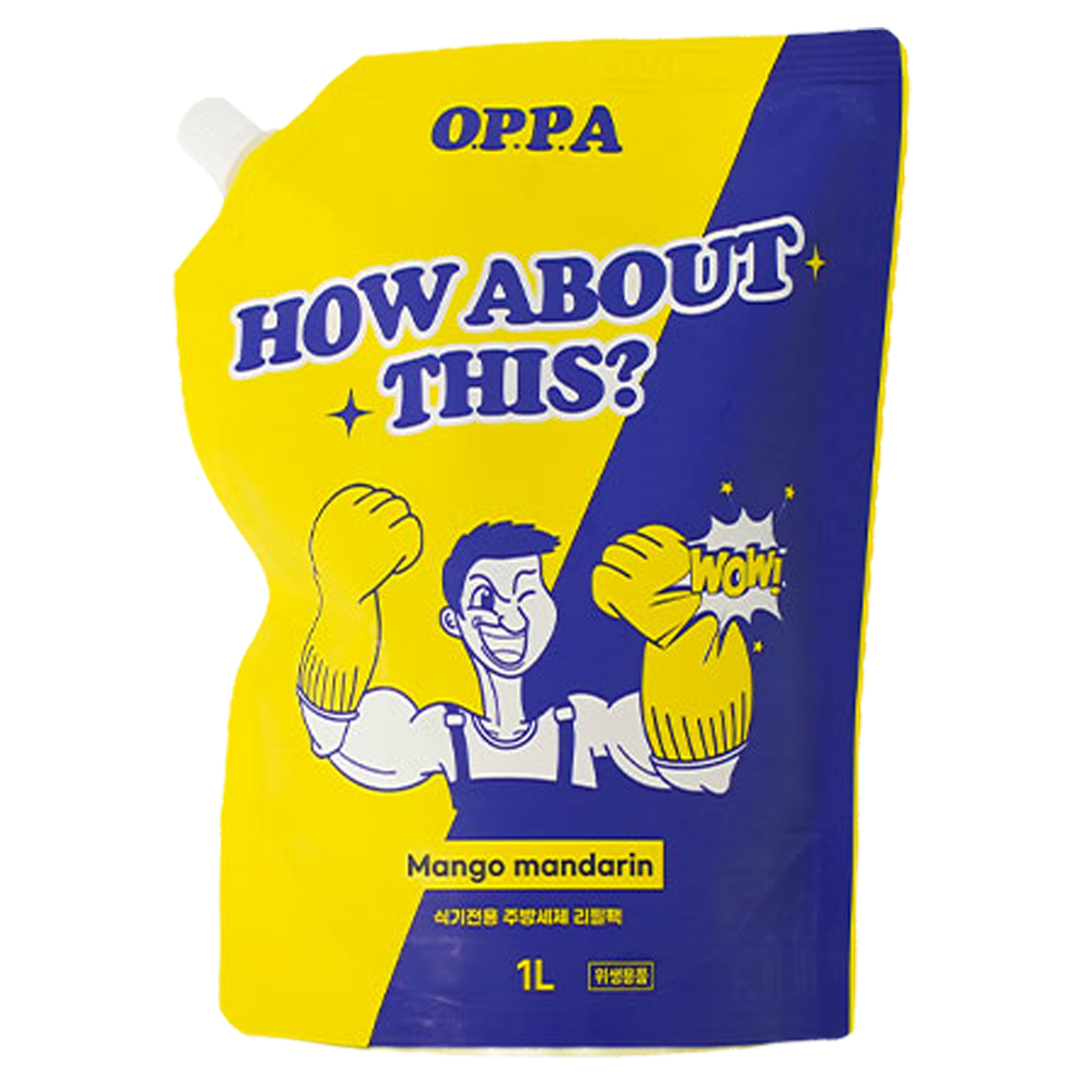 삼정펄프 오피피에이 식기전용 주방세제 리필팩, 1개, 1L 13,830원