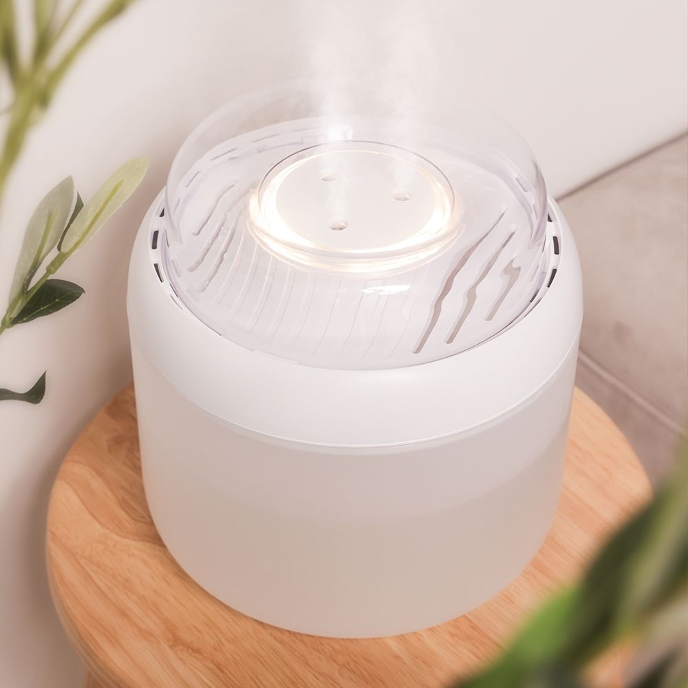 대용량 무선 가습기 4L 통세척 초음파 가습기 반투명 필터 충전식 가습기 간편세척 무드등 트리플 66,900원