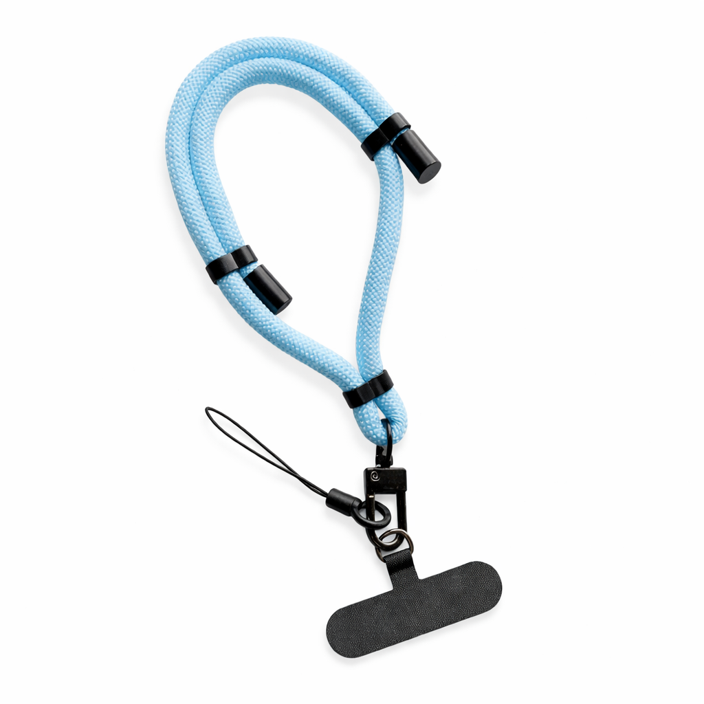 아띠꼴로 절대안놔 핸드폰 손목 스트랩 줄 끈 도난 분실 방지, 1개, 하늘블루 6,300원