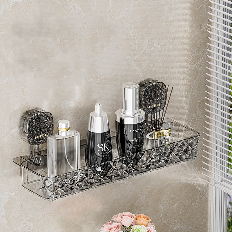 KDNC 욕실 선반 흡착식 무타공 강력흡착 방수 수납장, 그레이, 1개 9,900원