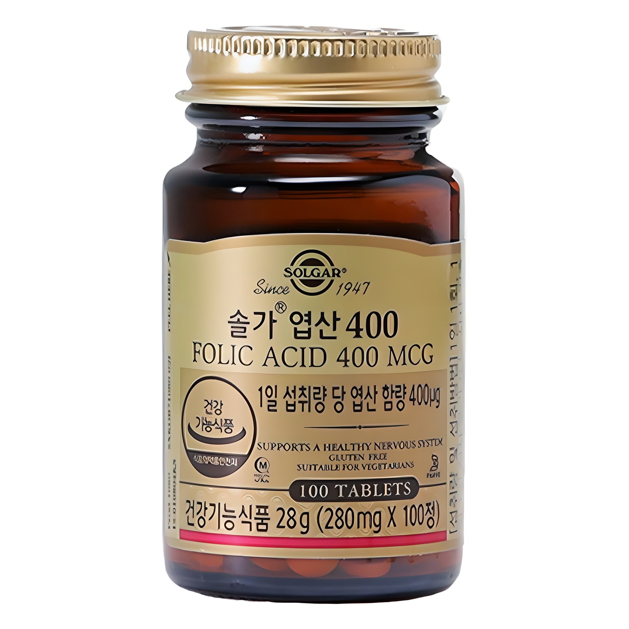 솔가 엽산 400, 100정, 1개 11,790원