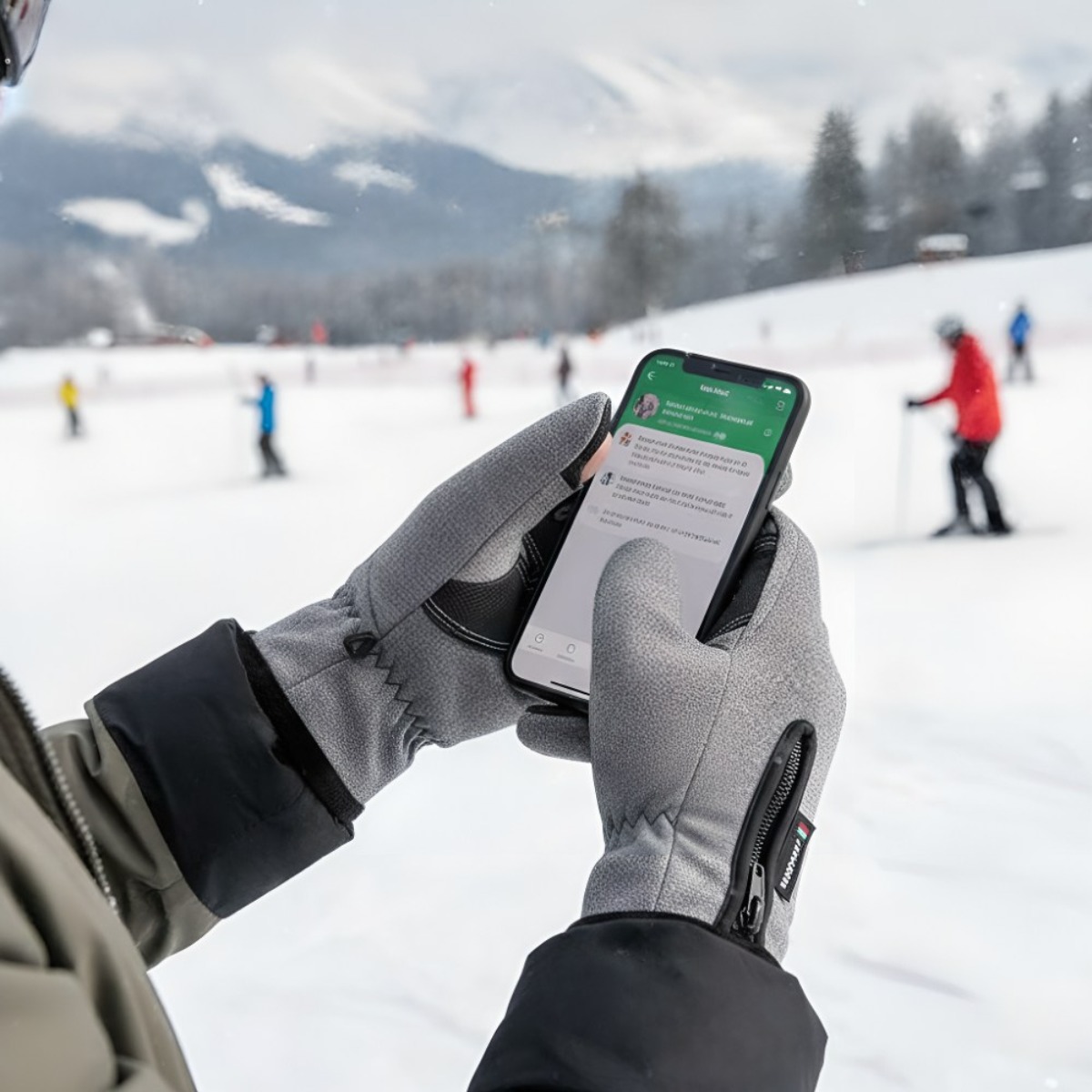 앙비 겨울 스마트폰 터치장갑 따뜻한 기모 방한 커플 장갑 25,500원