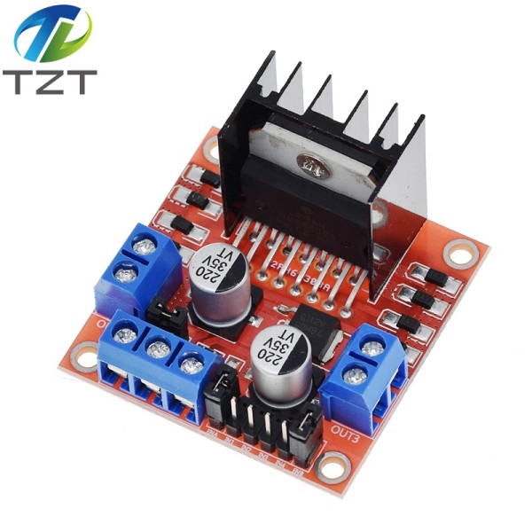 아두이노 스마트 카 로봇용 DC 스텝퍼 모터 드라이버 컨트롤러 보드 L298N 모듈 듀얼 H 브리지 10,900원