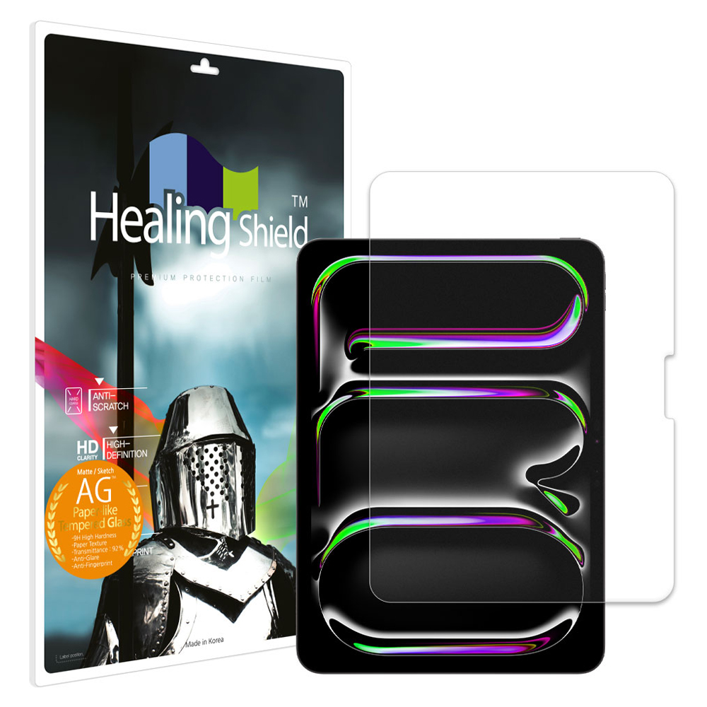 힐링쉴드 태블릿 하이엔드 종이질감 강화유리필름 세트, 단일색상, 1세트 29,520원
