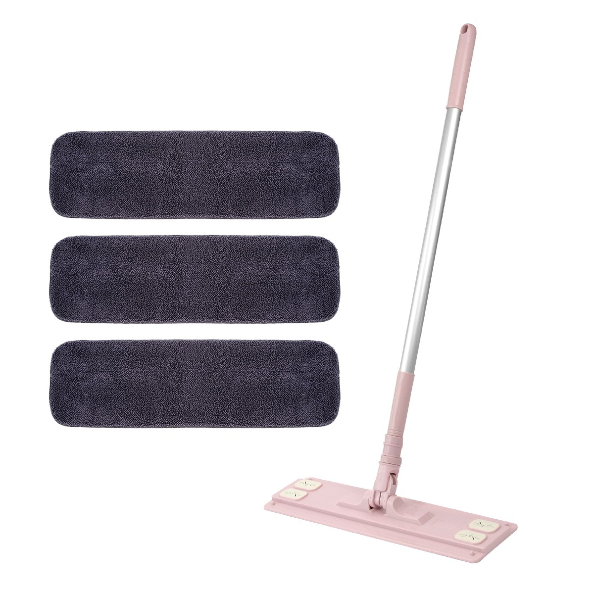 에이클린 대한민국 제조 청소밀대걸레+회색루프(물걸레추천)패드3장 16,500원