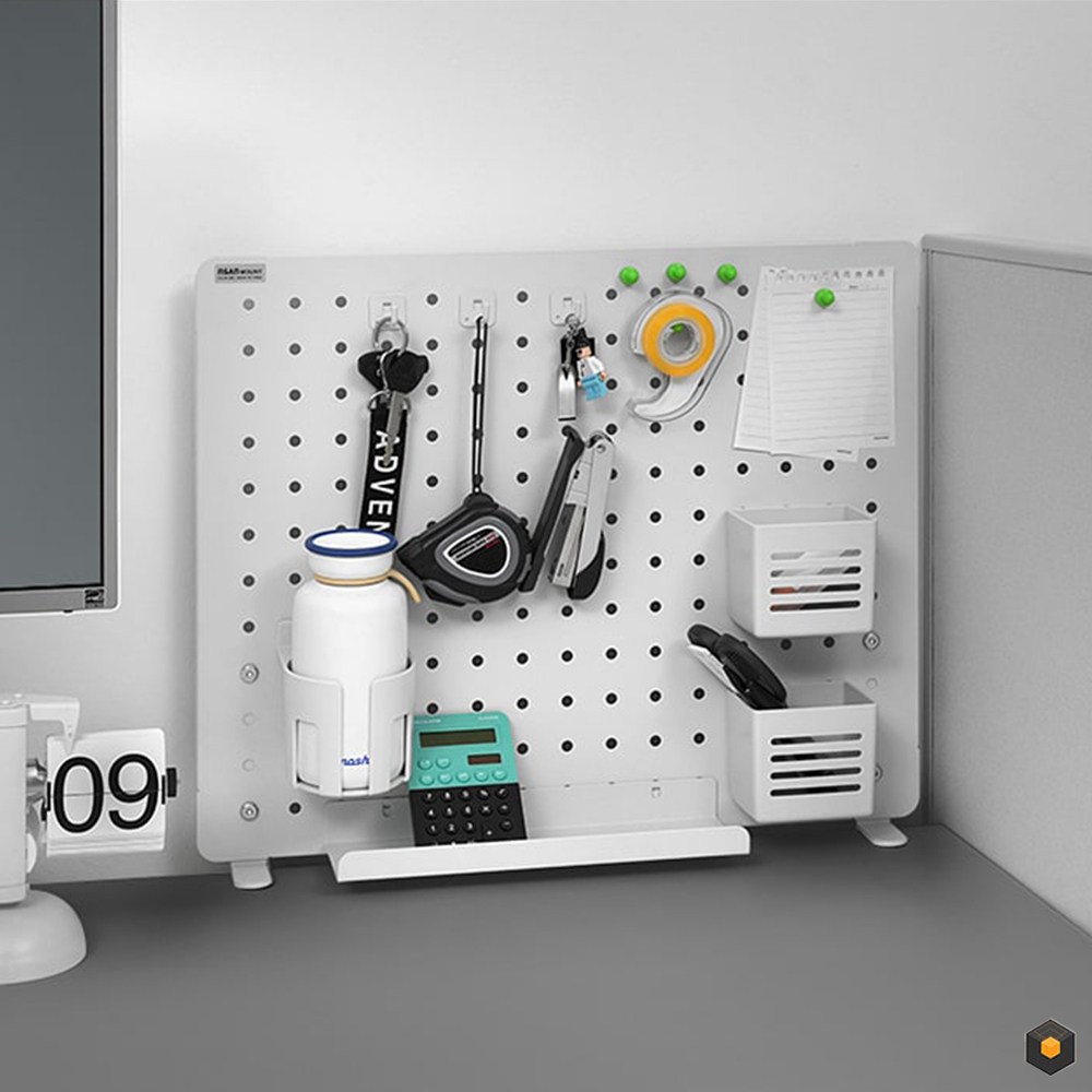 +PEG520 감성 데스크테리아 무타공 페그보드 자석타공판 게시판 메모 알림판 엔산마운트 45,240원