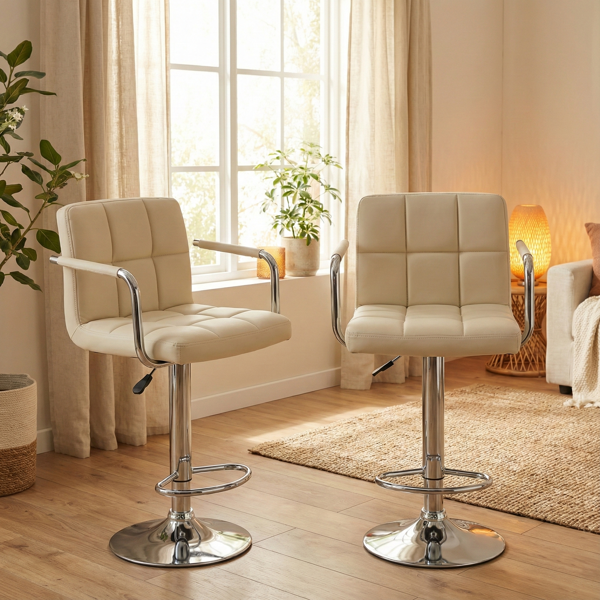 베스트렉 더블쿠션 팔걸이 발걸이형 홈바의자 아일랜드 식탁의자 바텐의자 45,220원