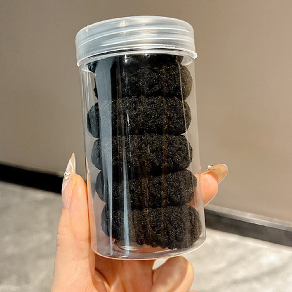 씨오브비 고탄력 도톰 머리끈 6p + 케이스 세트 6,300원