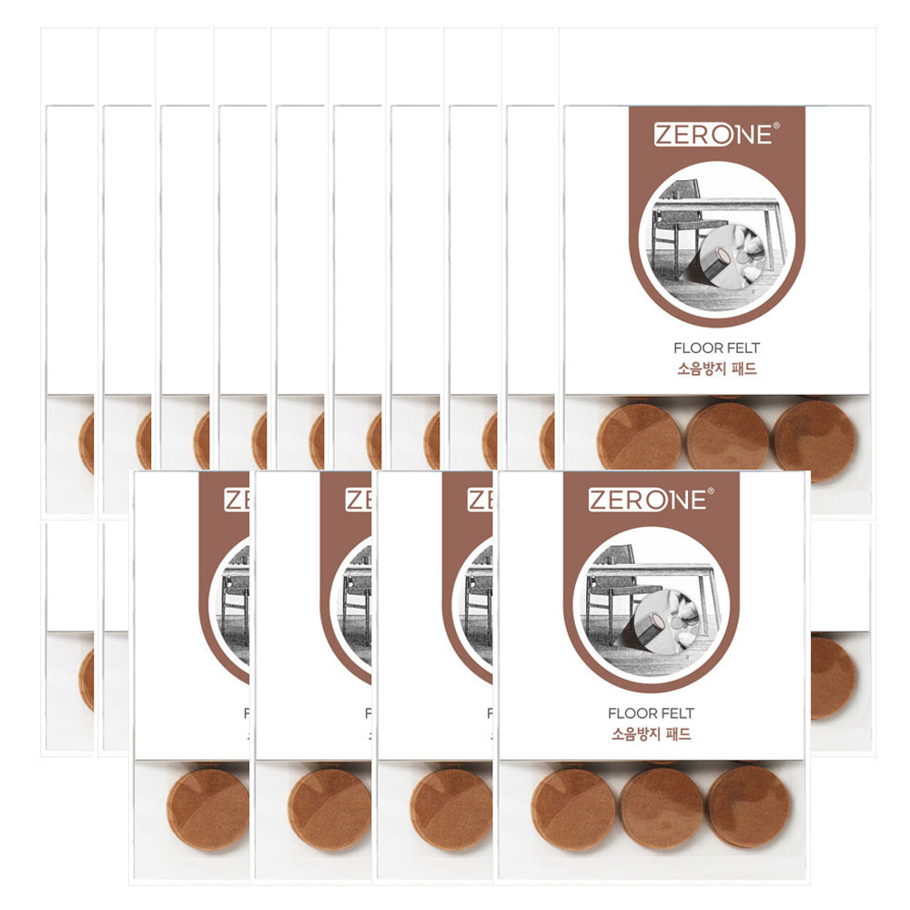 ZERONE 소음 방지패드 원형 Z1-103 18p, 24개 21,430원