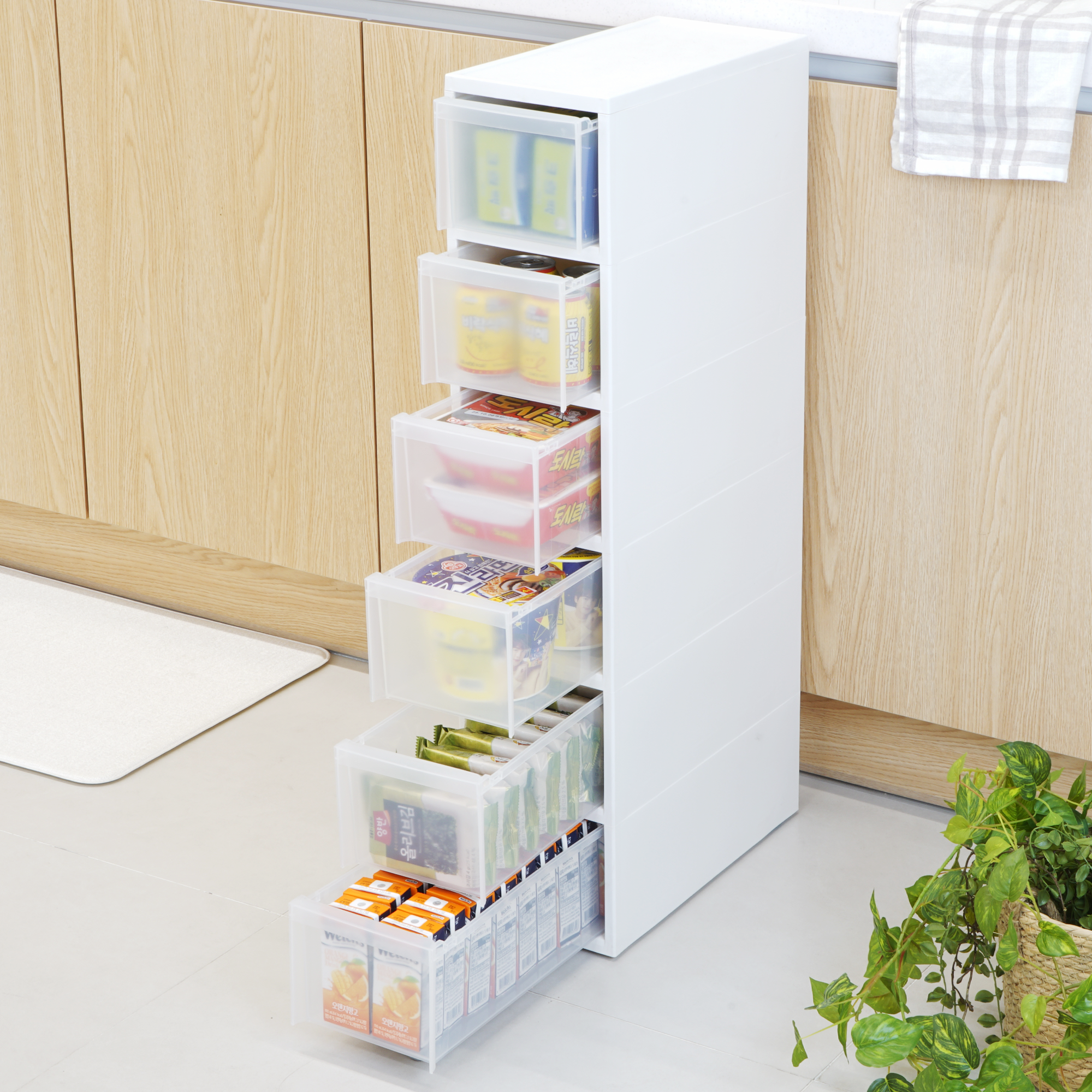 엠비코 모던 틈새 서랍장 세트 29,800원