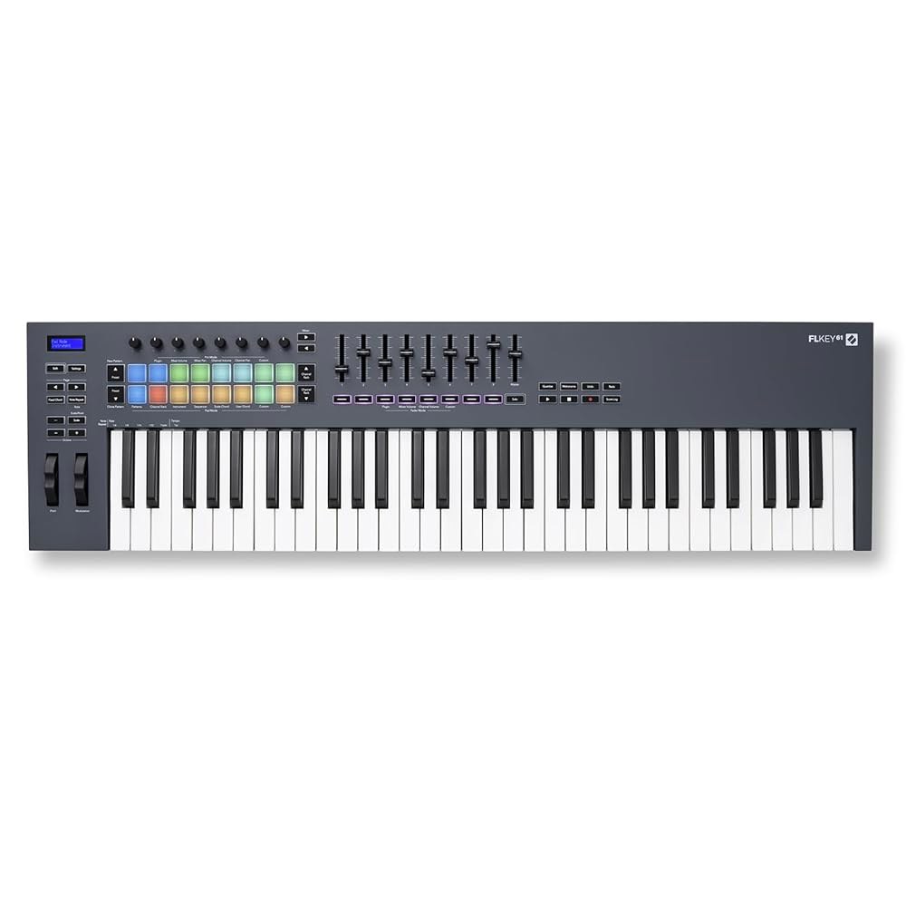 Novation FLkey Mini - 음악 제작을 위한 FL 스튜디오 통합 기능을 갖춘 휴대용 25키, USB, MIDI 키보드 컨트롤러 608,900원