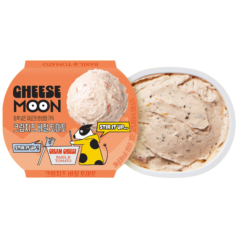 치즈문 크림치즈 바질 토마토 200g 8,380원