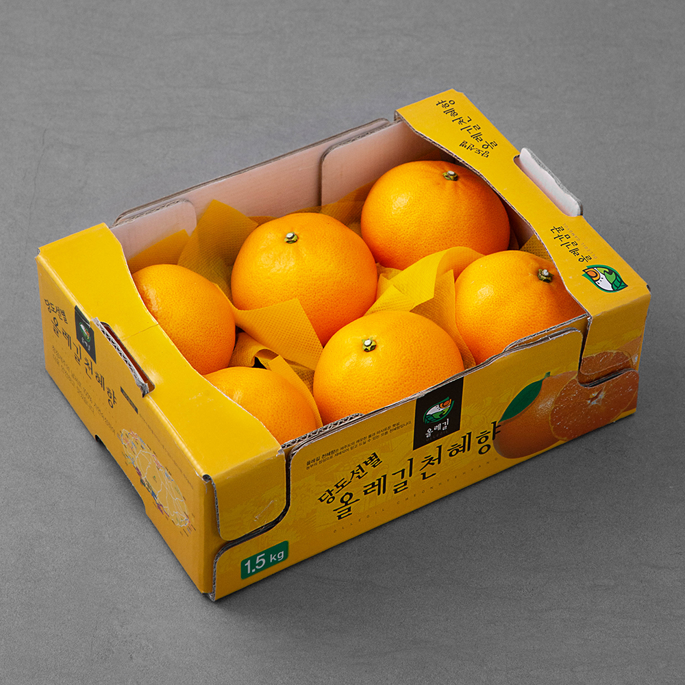 올레길 AI 당도선별 13.5brix 고당도 천혜향, 현재가 12,960원