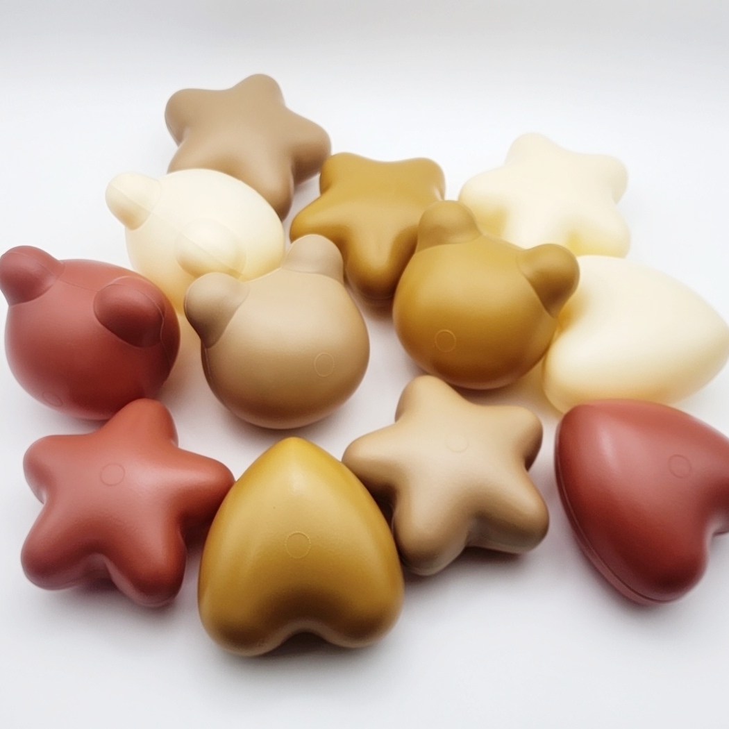 유아동마루 9.5cm 대왕별 하트 곰 모양 볼풀공 국내 자체 생산, 프리미엄 모던 모양공, 100개 35,800원