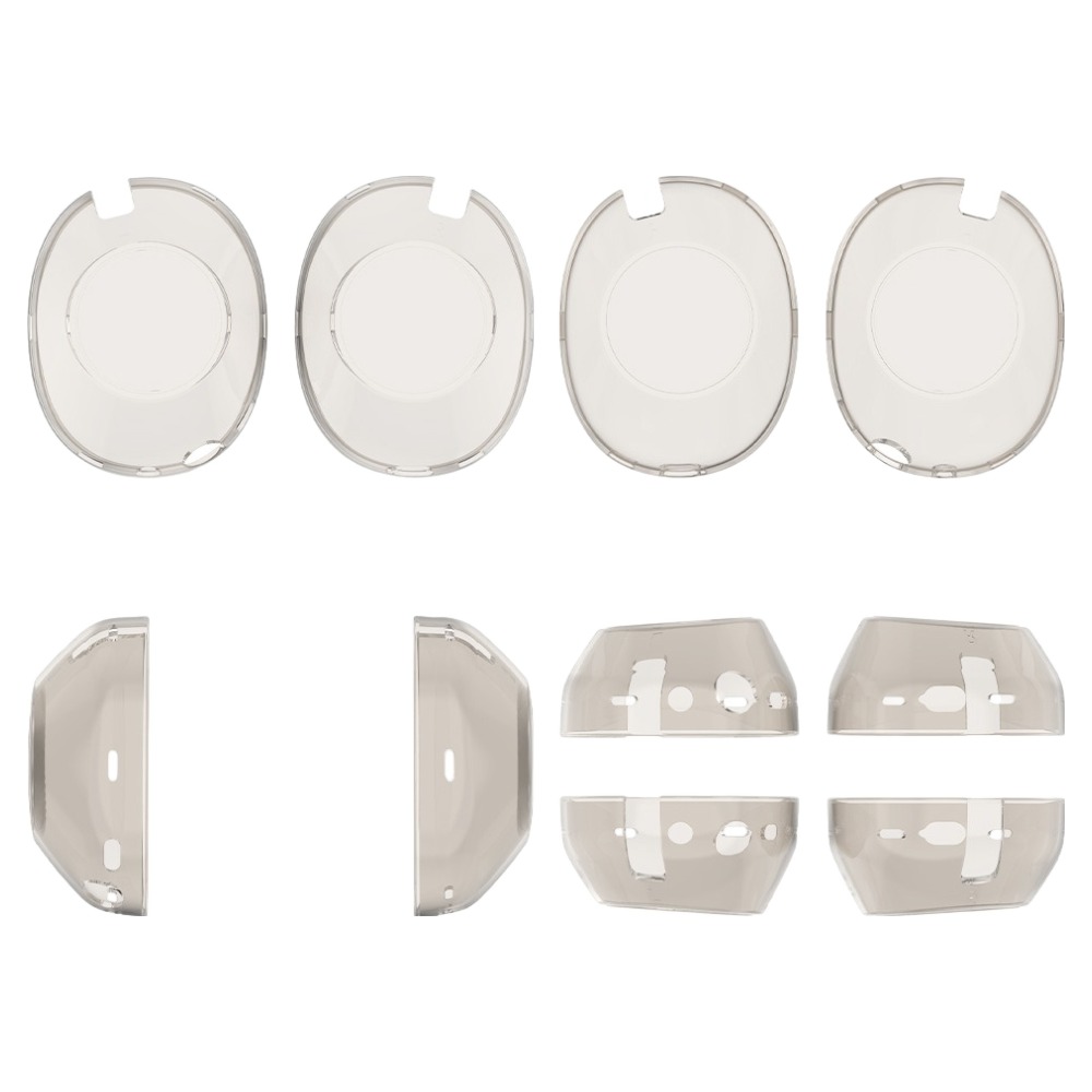 디스티프 소니 WH-1000XM6 전용 TPU 헤드폰 보호 케이스 10.9 x 8.6 x 4.3 cm, 투명 그레이, 1개, 단일상품 25,400원