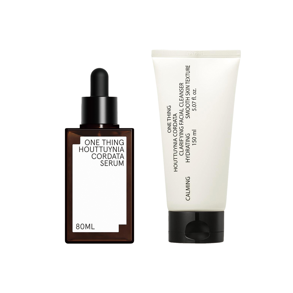 [원씽 어성초 진정 세트] 어성초 진정 세럼 80ml + 화해 1위 폼클렌징 원씽 어성초 약산성 폼 클렌징 150ml set 21,800원