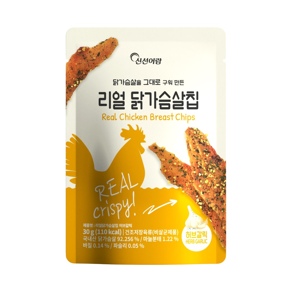 신선어람 리얼 닭가슴살칩 허브갈릭, 현재가 26,900원