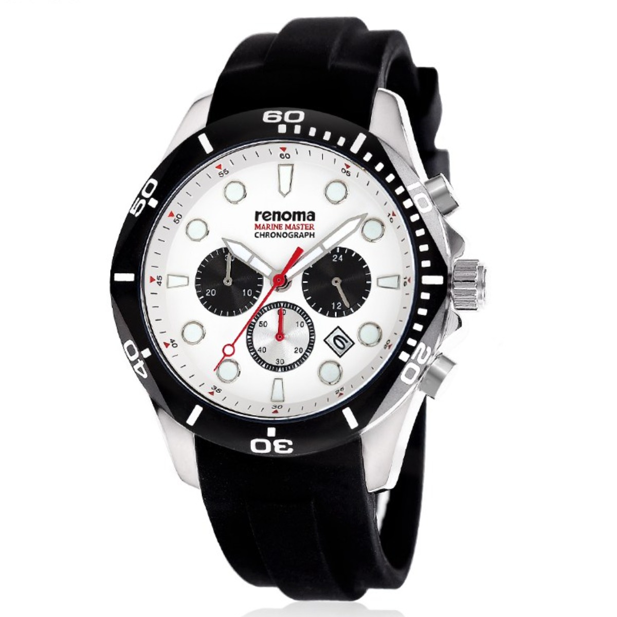 renoma 레노마 마린마스터 200m 방수 사파이어글라스 남성 실리콘시계 RE2304 108,000원