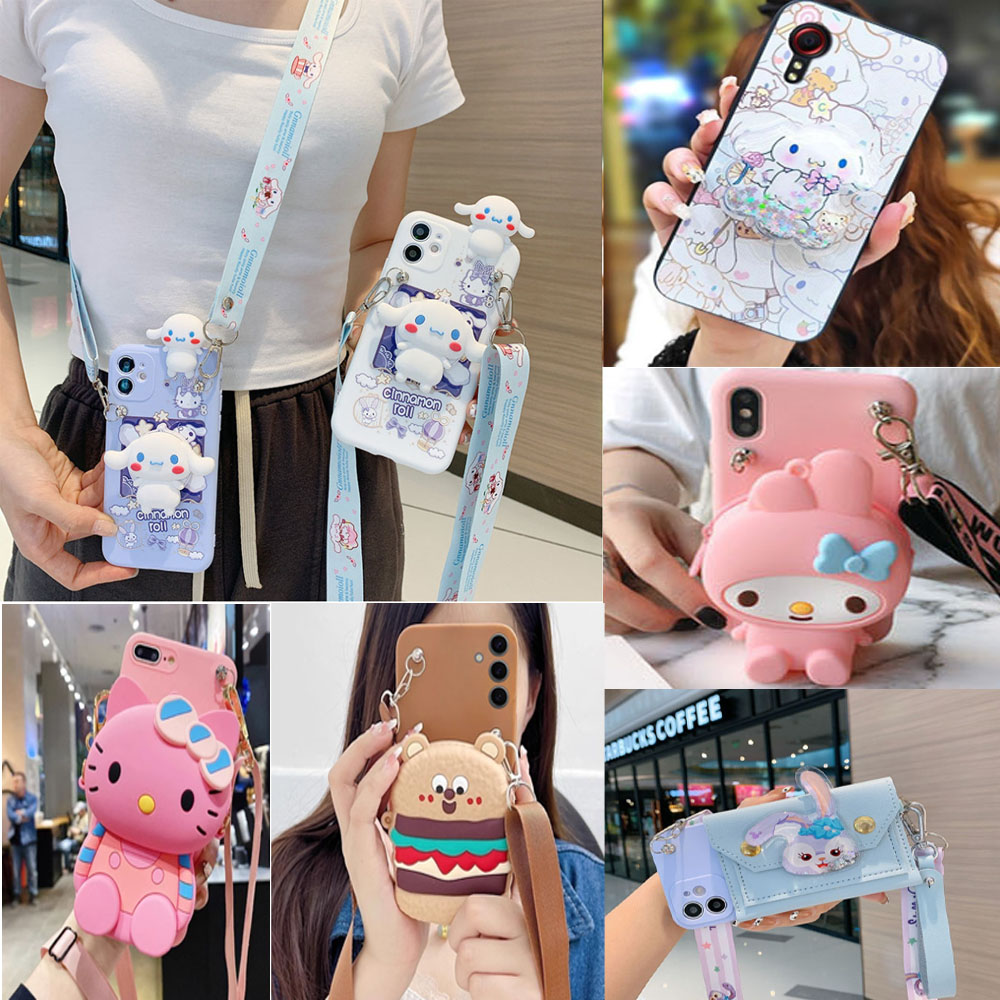 미뇽 갤럭시 키즈폰 A35 SM-356/ A25 SM-A256/ A15 SM-A155 버디3 케이스 목걸이 스트랩 동전지갑 9,800원