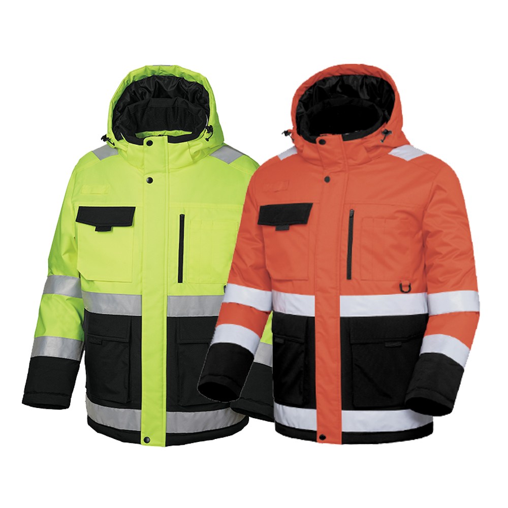 [TBUC] TBS-5031상의 형광패딩상의 형광패딩점퍼 형광패딩잠바 작업복상의 작업복 겨울신호수상의 신호수상의, 1개 51,300원