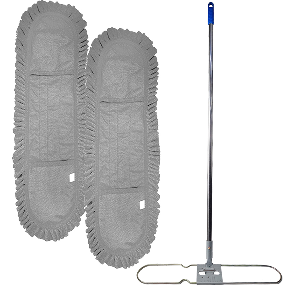 월드크린 극세사 리스킹 그레이 105cm 2p + 판 + 스텐자루 세트 26,900원