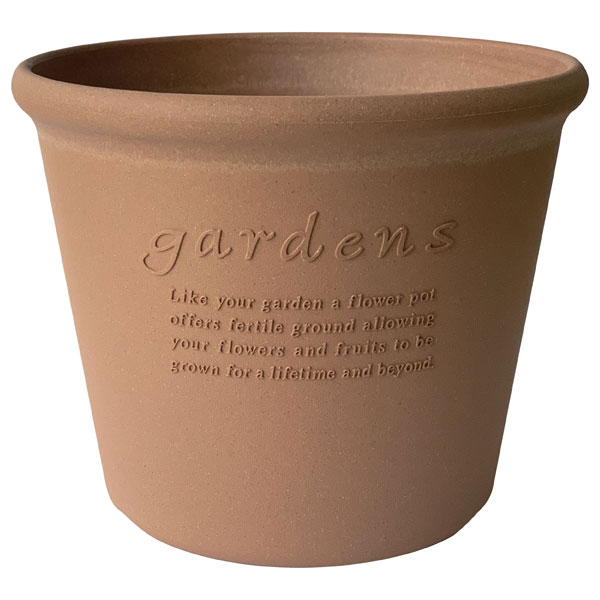 하치만 가든스 원형 에코 화분 4호 (받침 포함), 1개, 언글레이즈드(아브레) 28,010원