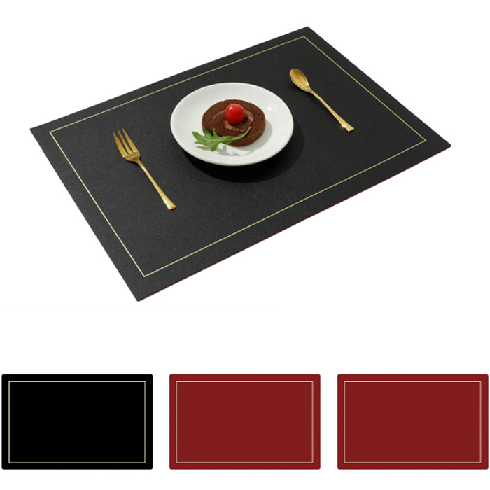 브리뷰 렉터 PU 양면 식탁매트 4매 세트 12,170원