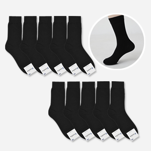 케이삭스 남성용 프리미엄 무지 장목 양말 10켤레 대한민국에서 생산 15,900원