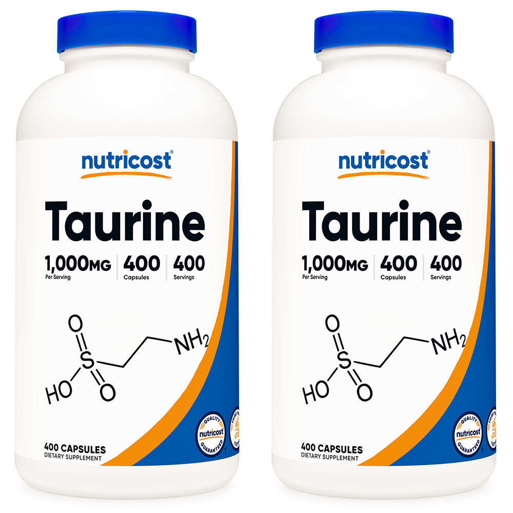 뉴트리코스트 타우린 1000mg 400캡슐 2병, 400정, 2개 48,000원