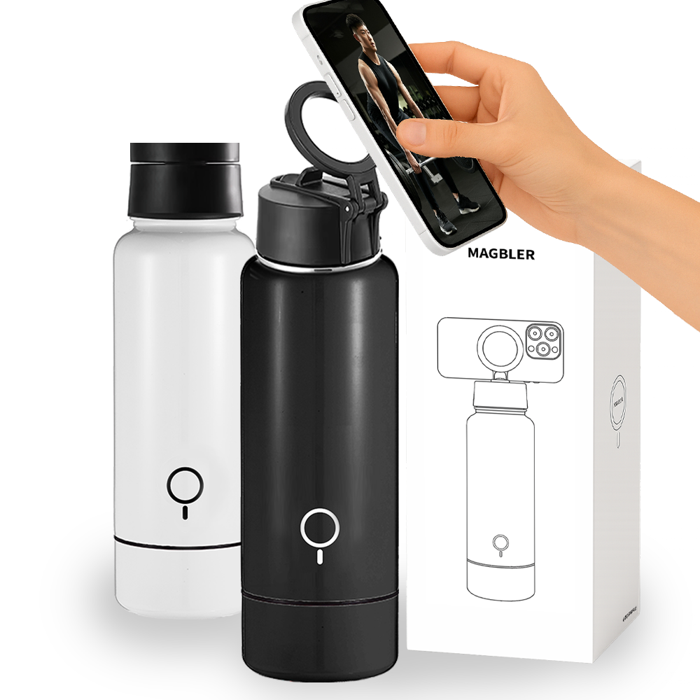 맥블러 맥세이프텀블러 물통 스텐 보온 보냉 대용량 아웃도어 텀블러, 1개, 블랙 39,800원