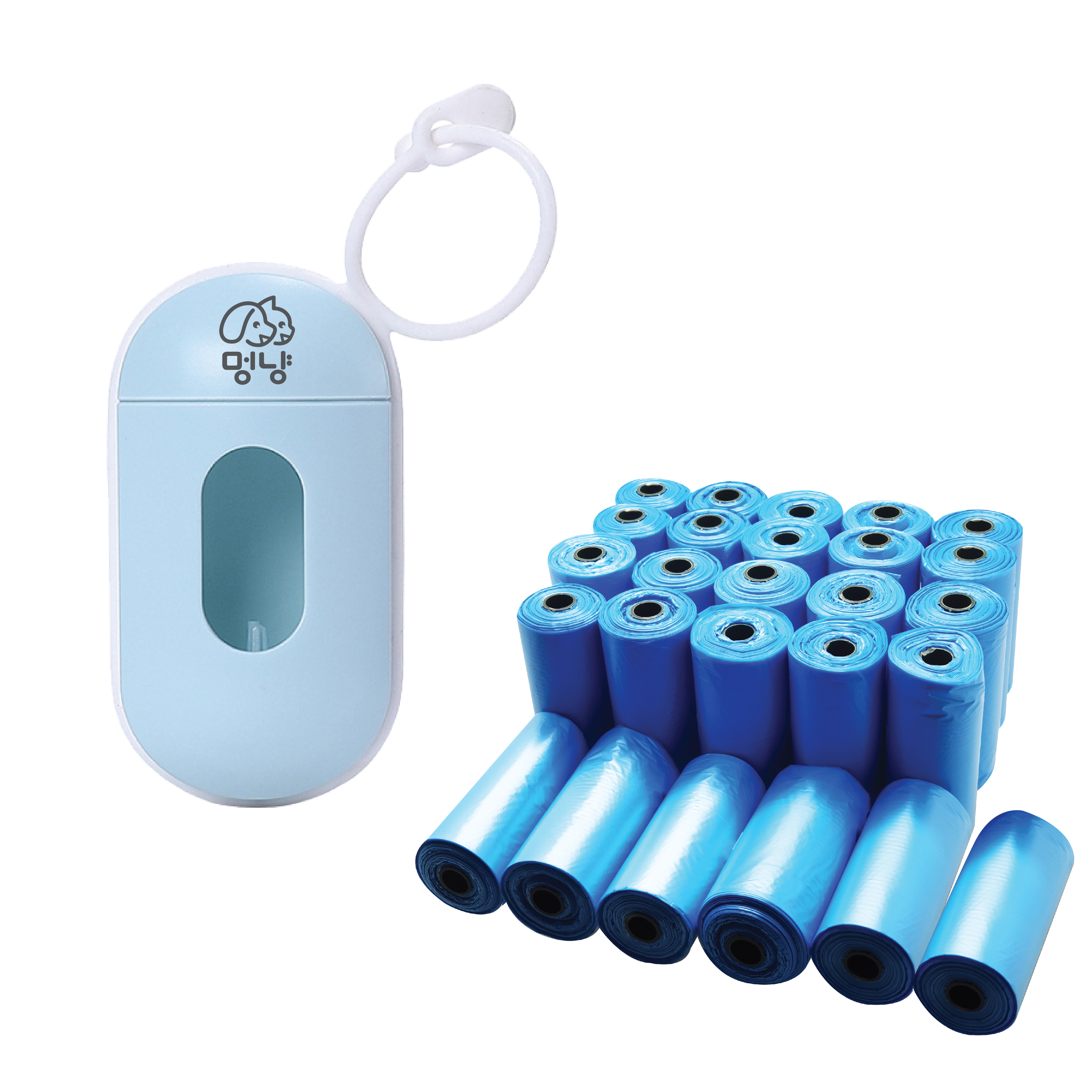 멍냥 반려동물 티슈형 배변 케이스 + 봉투 500p + 랜덤발송 15p 11,300원