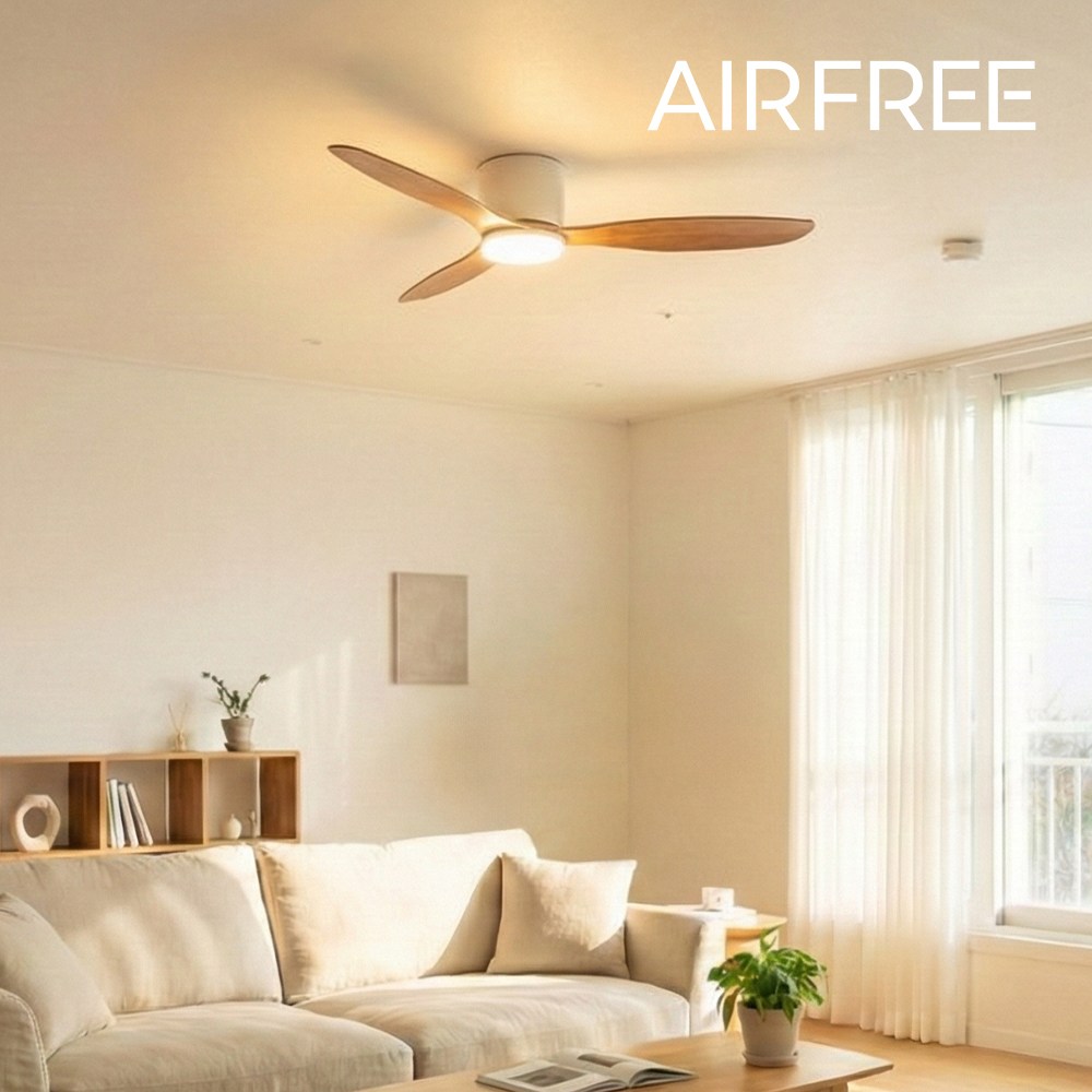 에어프리Ver2 실링팬 조명 52인치(132cm) 월넛 BLDC모터, 52인치(132cm) 월넛 + LED 227,000원