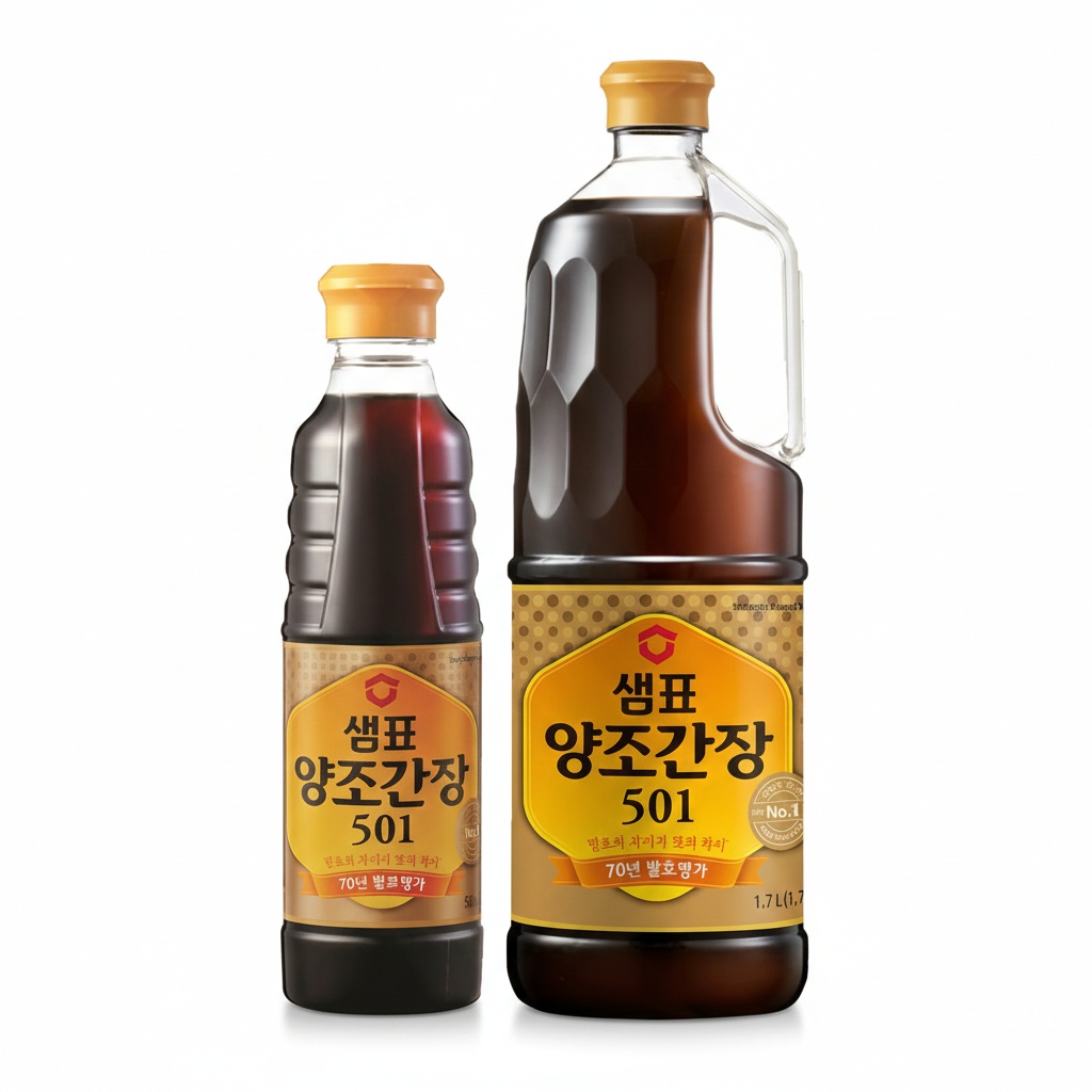 샘표양조간장 502개.7L +500ml 기획 22,000원