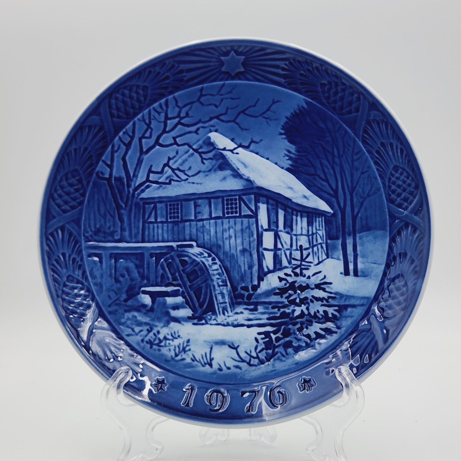 [빈티지] 로얄코펜하겐 1976년 크리스마스 연도 접시, 1개 25,000원