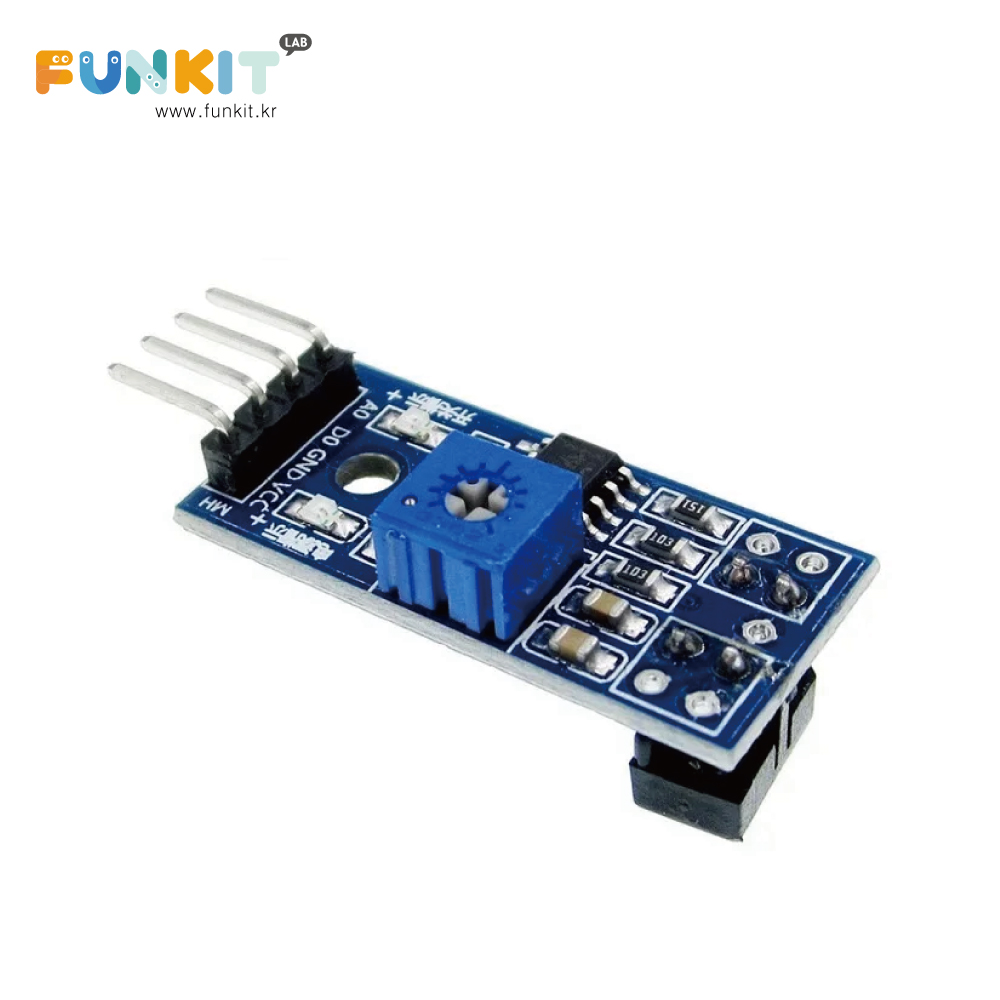 아두이노 적외선 라인트레이서 센서 모듈, 1개 1,000원