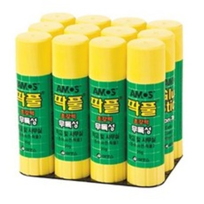 아모스1500원35g딱풀, 12개, 35g 9,990원