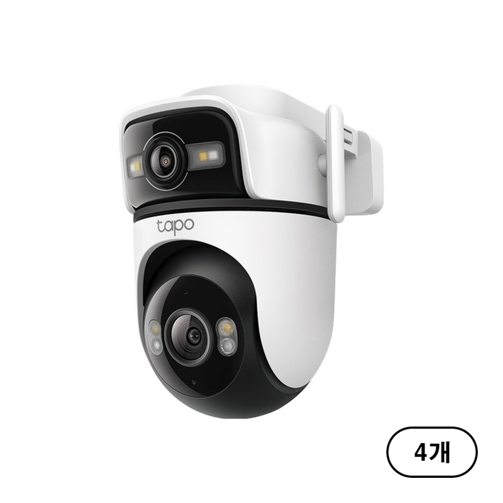 티피링크 2K 3백만 화소 듀얼 렌즈 회전형 WiFi 보안 카메라 실외용 921,890원