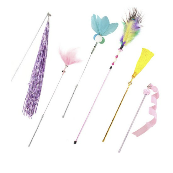 티티펫 고양이 트윙클 반짝반짝 깃털 낚시대 장난감 6종 세트 29,800원
