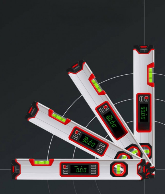 디지털 레이저 수평계 고정밀 전자식 측정도구 경사계 강력 자석 흡착 디지털 수평자 29,900원