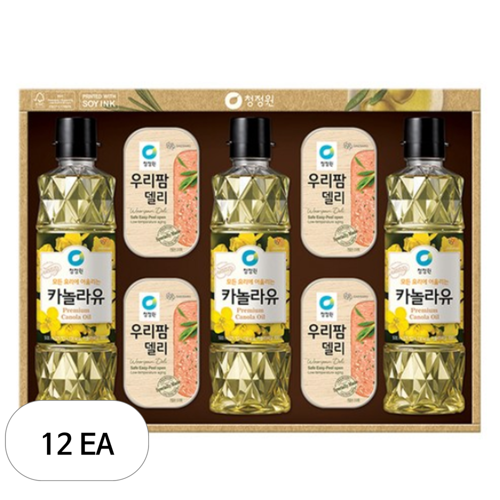 청정원 팜고급유 5호 선물세트 + 쇼핑백 490,980원