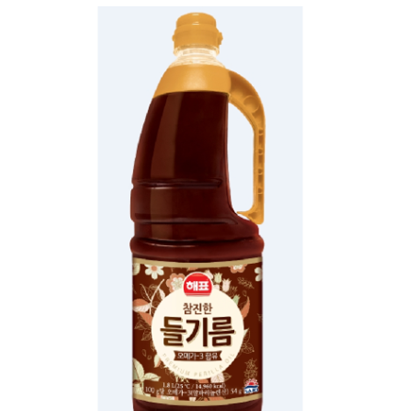 사조 참진한 들기름, 4개, 1.8L 143,630원