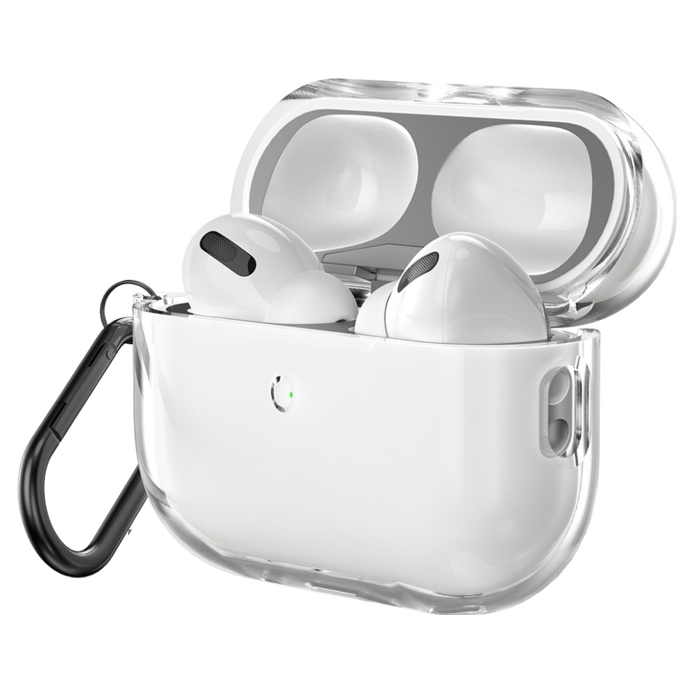 신지모루 변색방지 에어팟 프로 3세대 TPU 투명 케이스 + 철가루 방지 스티커 + 카라비너 세트 7,930원