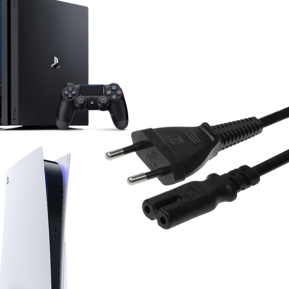 플레이스테이션 엑스박스 전원 파워 케이블 8자 PS2 PS3 PS4 PS5 XBOX 호환 2,500원